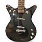 Used Danelectro BLACKOUT 59' SEMI-HOLLOW ELECTRIC GUITAR METALFLAKE Hollow Body Electric Guitar