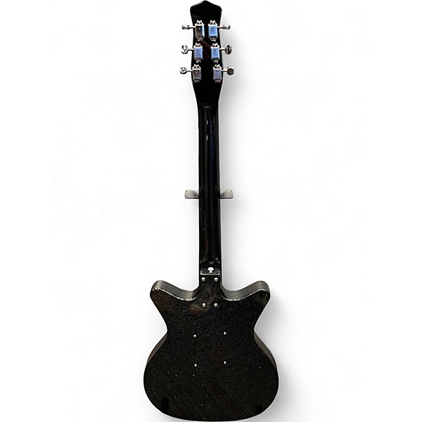 Used Danelectro BLACKOUT 59' SEMI-HOLLOW ELECTRIC GUITAR METALFLAKE Hollow Body Electric Guitar