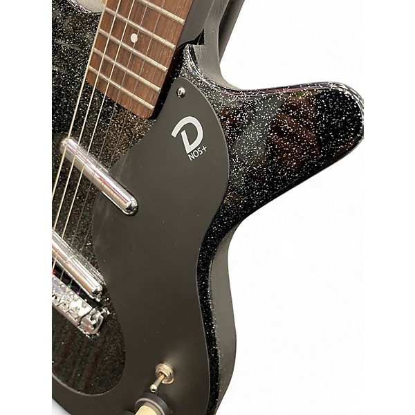 Used Danelectro BLACKOUT 59' SEMI-HOLLOW ELECTRIC GUITAR METALFLAKE Hollow Body Electric Guitar