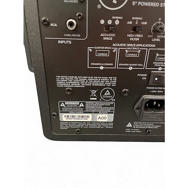 Used Mackie mr524 Powered Monitor
