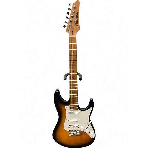 Used Ibanez ATZ10P Andy Timmons Signature 2 Color Sunburst Solid Body Electric Guitar