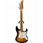 Used Ibanez ATZ10P Andy Timmons Signature 2 Color Sunburst Solid Body Electric Guitar thumbnail