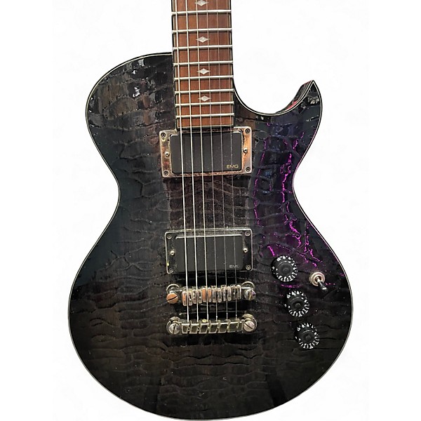 Used Ibanez ART300 Black Caiman Solid Body Electric Guitar
