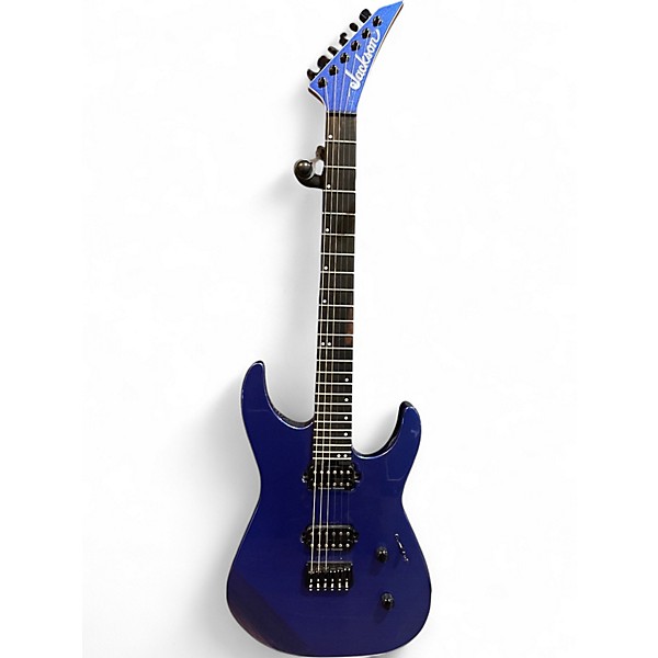 Used Jackson American Series Virtuoso HT Blue Solid Body Electric Guitar