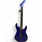 Used Jackson American Series Virtuoso HT Blue Solid Body Electric Guitar thumbnail