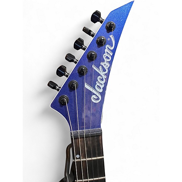 Used Jackson American Series Virtuoso HT Blue Solid Body Electric Guitar