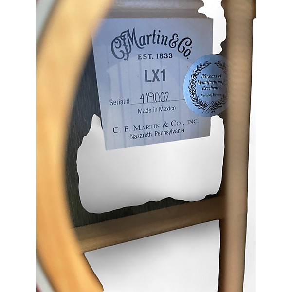 Used Martin LX1 Natural Acoustic Guitar