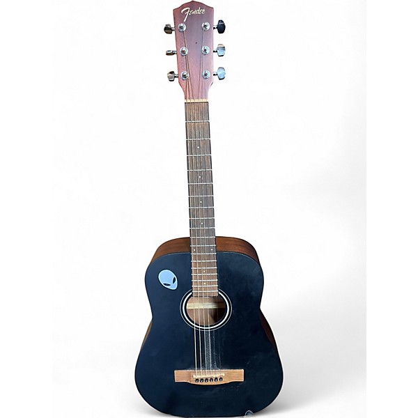 Used Fender FA15 Black Acoustic Guitar