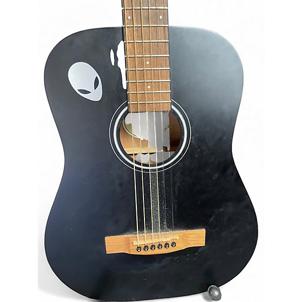 Used Fender FA15 Black Acoustic Guitar