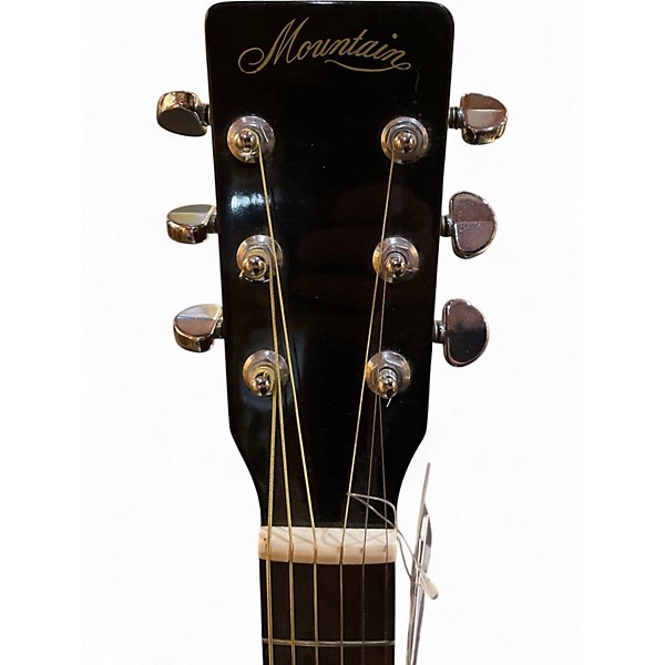 Used Mountain m44ce Natural Acoustic Electric Guitar