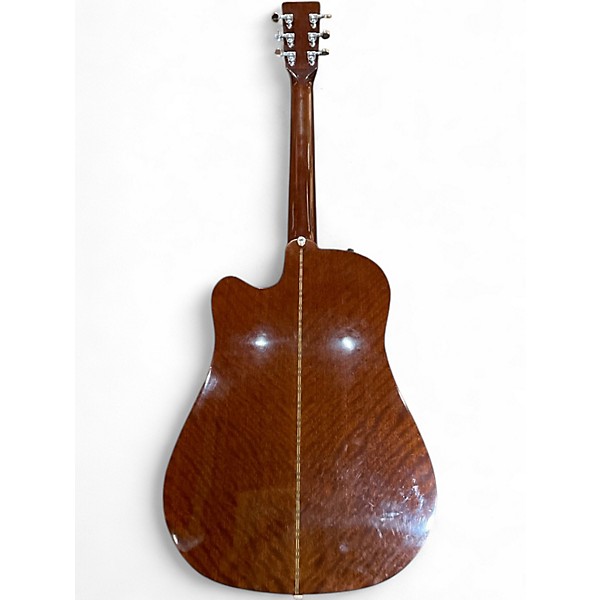 Used Mountain m44ce Natural Acoustic Electric Guitar