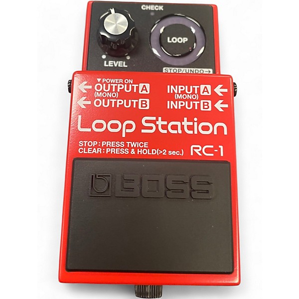 Used BOSS RC1 Loop Station Pedal