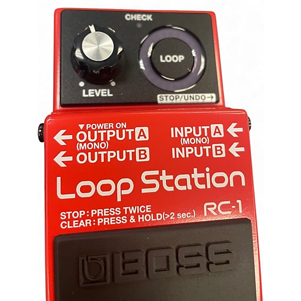 Used BOSS RC1 Loop Station Pedal