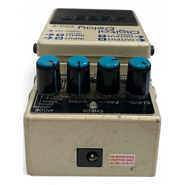 Used BOSS DD7 Digital Delay Effect Pedal