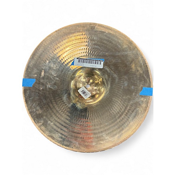 Used Zildjian 15in A Custom Hi Hat Pair Cymbal