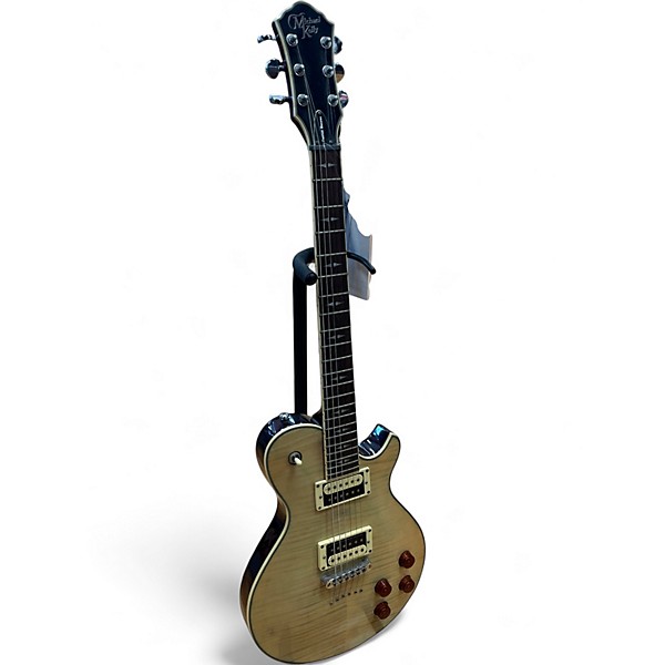 Used Michael Kelly patriot decree Cream Solid Body Electric Guitar