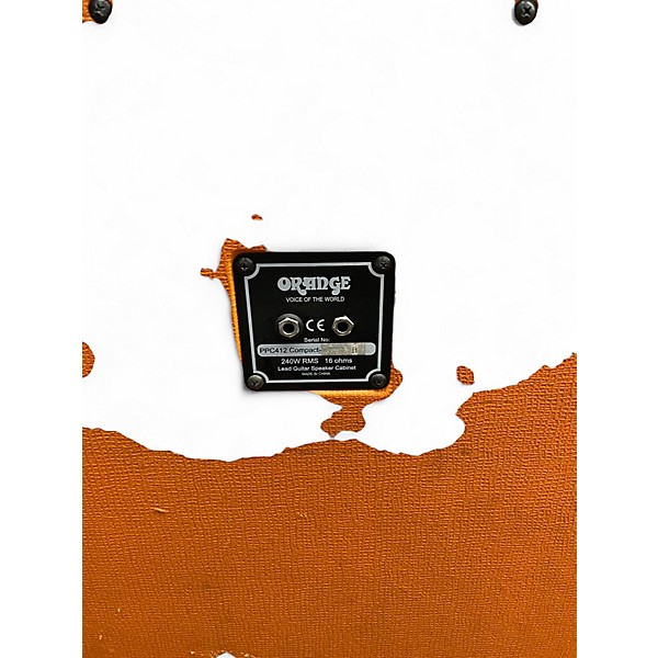 Used Orange Amplifiers PPC412 240W 4x12 Straight Guitar Cabinet