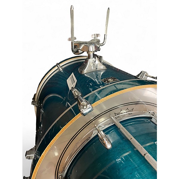 Used TAMA 7 Piece Superstar Blue Drum Kit