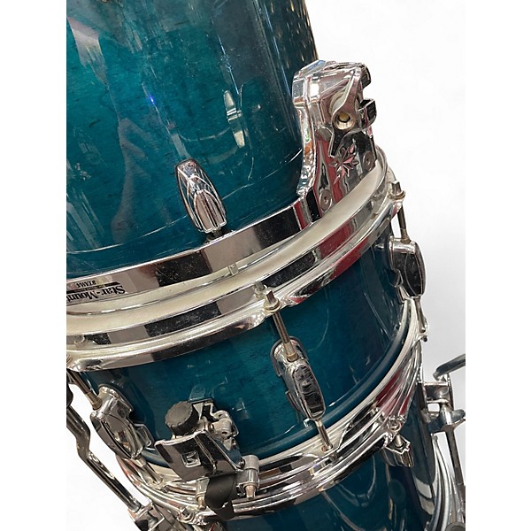 Used TAMA 7 Piece Superstar Blue Drum Kit