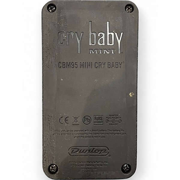 Used Dunlop CBM95 Cry Baby Mini Wah Effect Pedal