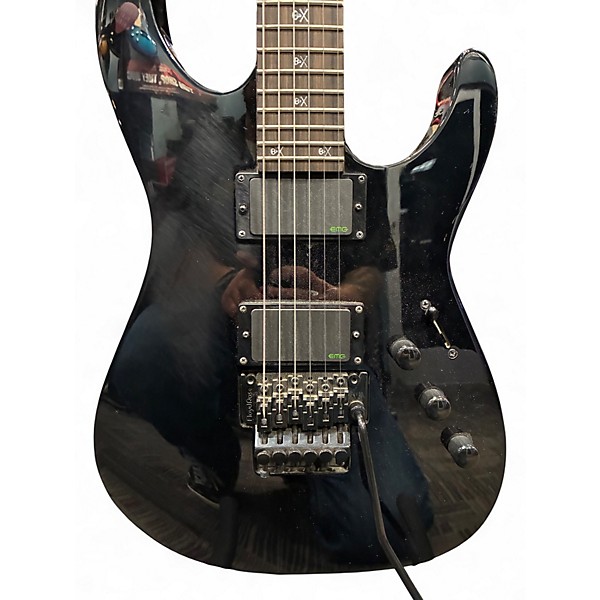 Used ESP LTD KH602 Kirk Hammett Signature Black Solid Body Electric Guitar