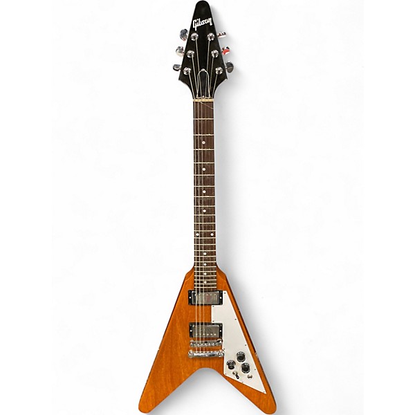 Used 2022 Gibson Flying V Standard Natural Solid Body Electric Guitar