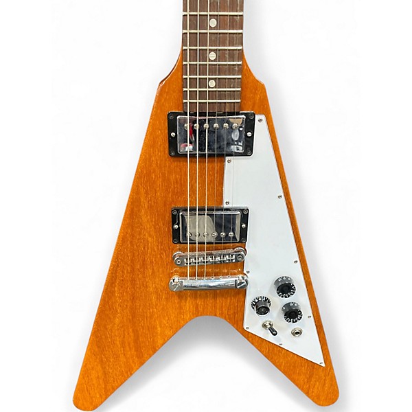Used 2022 Gibson Flying V Standard Natural Solid Body Electric Guitar