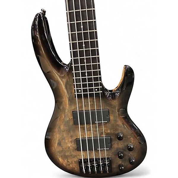 Used ESP E-II BTL-5 SMOKE BLACK BURST Electric Bass Guitar