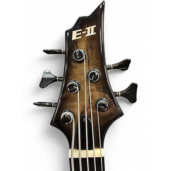 Used ESP E-II BTL-5 SMOKE BLACK BURST Electric Bass Guitar