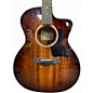 Used Taylor 224CEKDLX Tobacco Acoustic Electric Guitar