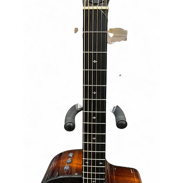 Used Taylor 224CEKDLX Tobacco Acoustic Electric Guitar