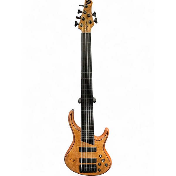 Used Mtd Kingston Z6 Fretless Natural Electric Bass Guitar