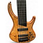 Used Mtd Kingston Z6 Fretless Natural Electric Bass Guitar