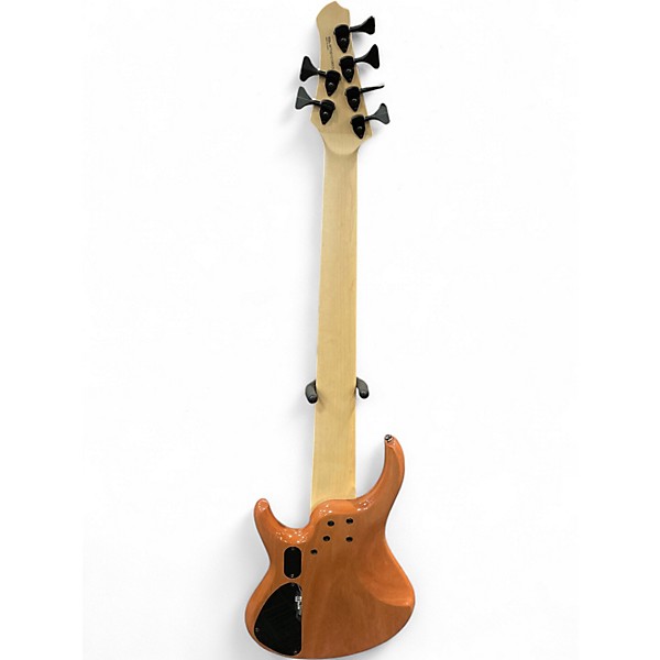 Used Mtd Kingston Z6 Fretless Natural Electric Bass Guitar