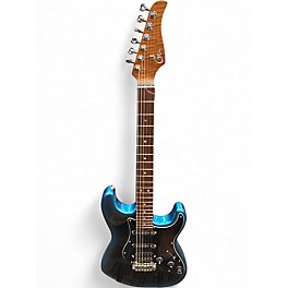 Used Mooer GTRS P800 Intelligent Guitar Blue Burst Solid Body Electric Guitar