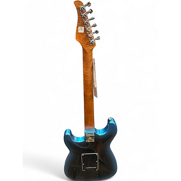 Used Mooer GTRS P800 Intelligent Guitar Blue Burst Solid Body Electric Guitar