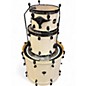Used Mapex 3 Piece MARS WHITE Drum Kit thumbnail