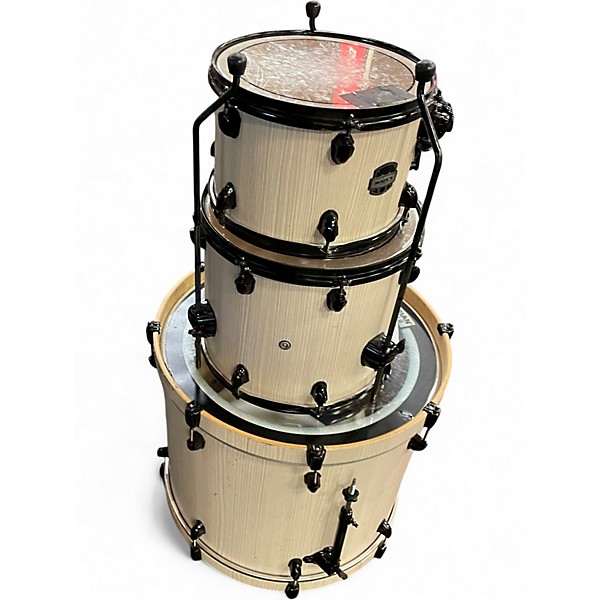 Used Mapex 3 Piece MARS WHITE Drum Kit