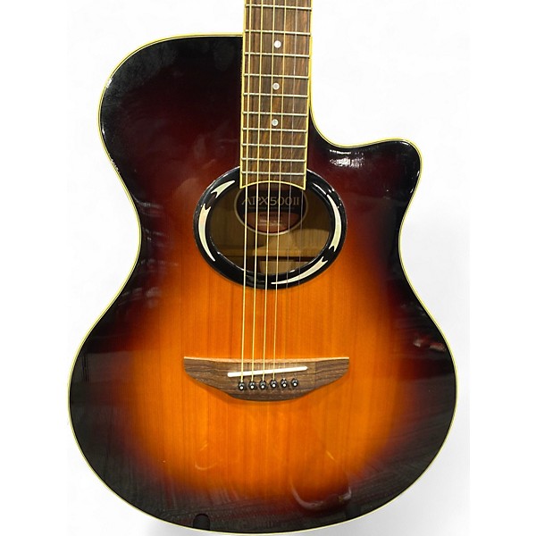 Used Yamaha APX500II 2 Color Sunburst Acoustic Electric Guitar
