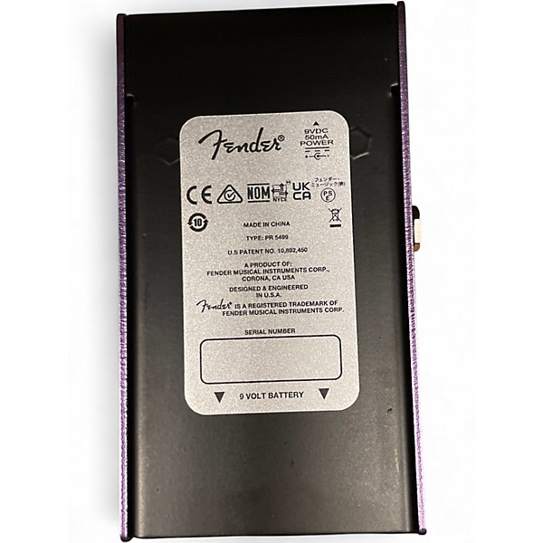 Used Fender THE PELT Effect Pedal