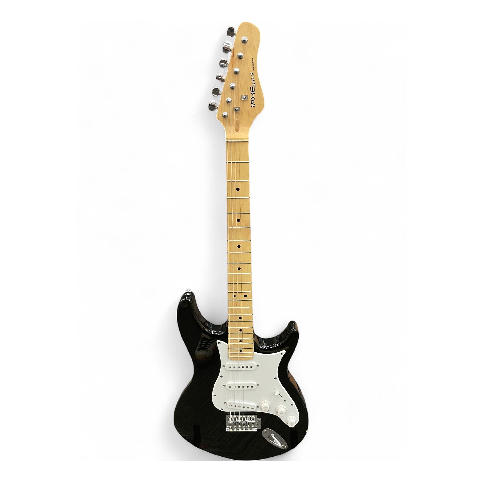 Used Behringer IAXE393 Black Solid Body Electric Guitar Black