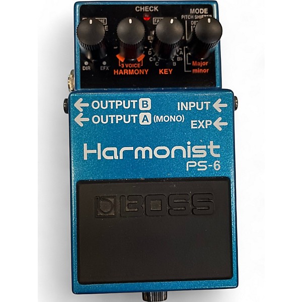 Used BOSS PS6 Harmonist Effect Pedal
