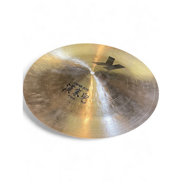 Used 1990s Zildjian 17in K China Boy Cymbal