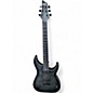 Used Schecter Guitar Research Km 6 Trans Black Solid Body Electric Guitar thumbnail