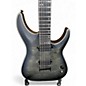 Used Schecter Guitar Research Km 6 Trans Black Solid Body Electric Guitar