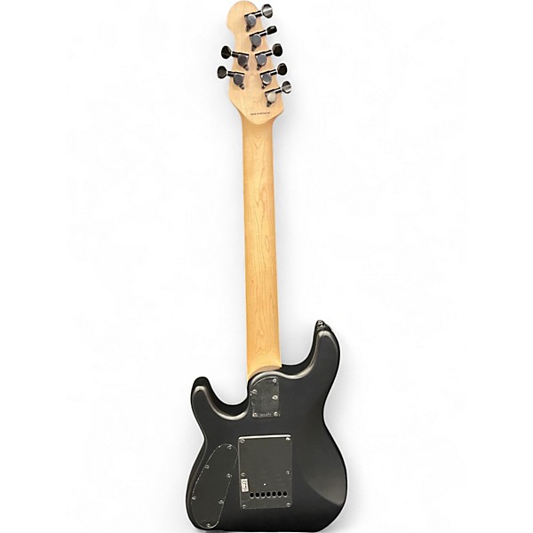 Used Sterling by Music Man JP70 John Petrucci Signature MATTE BLACK Solid Body Electric Guitar
