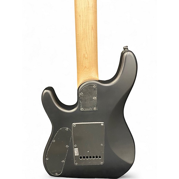 Used Sterling by Music Man JP70 John Petrucci Signature MATTE BLACK Solid Body Electric Guitar