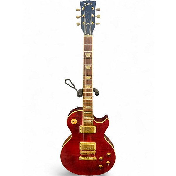 Used Gibson Les Paul Standard Flamed Solid Body Electric Guitar