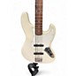 Used Fender Standard Jazz Bass Alpine White Electric Bass Guitar