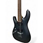 Used Schecter Guitar Research C6 Deluxe Satin Black Solid Body Electric Guitar